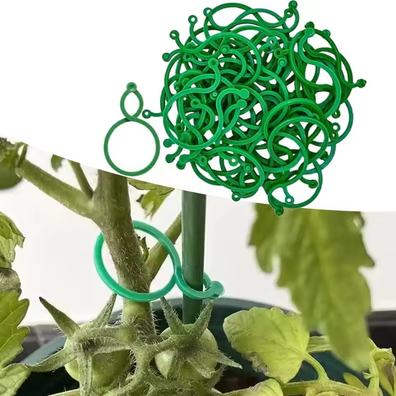 Vine Climbing Plastic - 50-400 szt. Klipsów do Podtrzymywania Roślin,