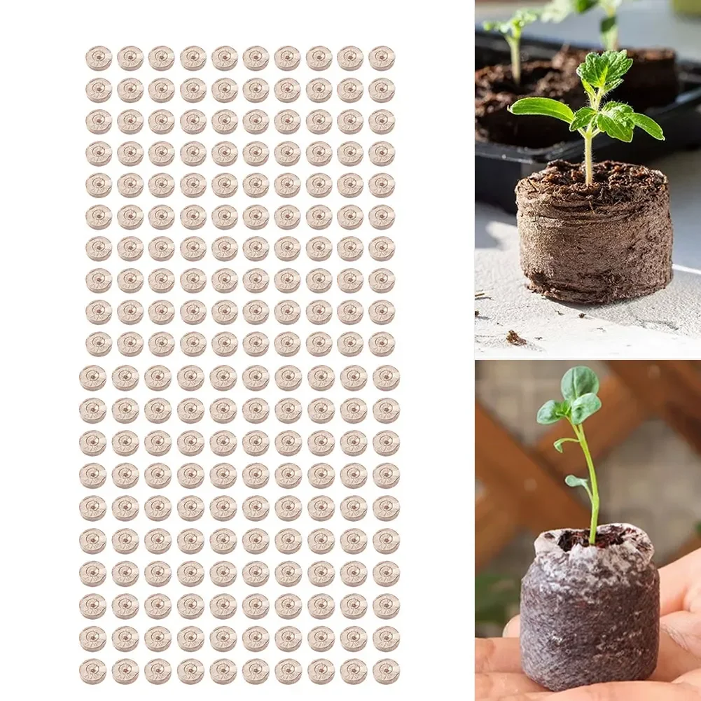 Substrate Coconut Fiber - 100 szt. Kompresowanych granulatów kokosowych do