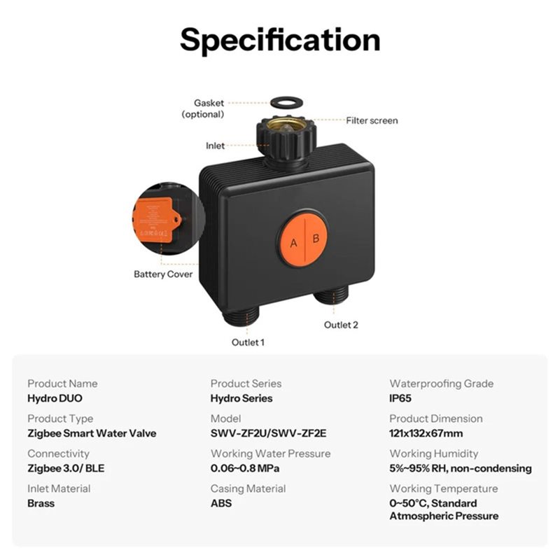 A59Z-IP65 Odporny na warunki a – Timer Dual Outlet recenzja i cena